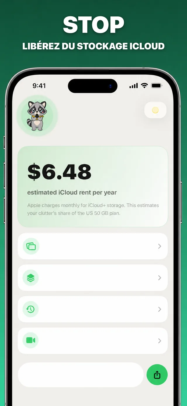 Capture d’écran : arrêtez de payer du stockage iCloud inutile
