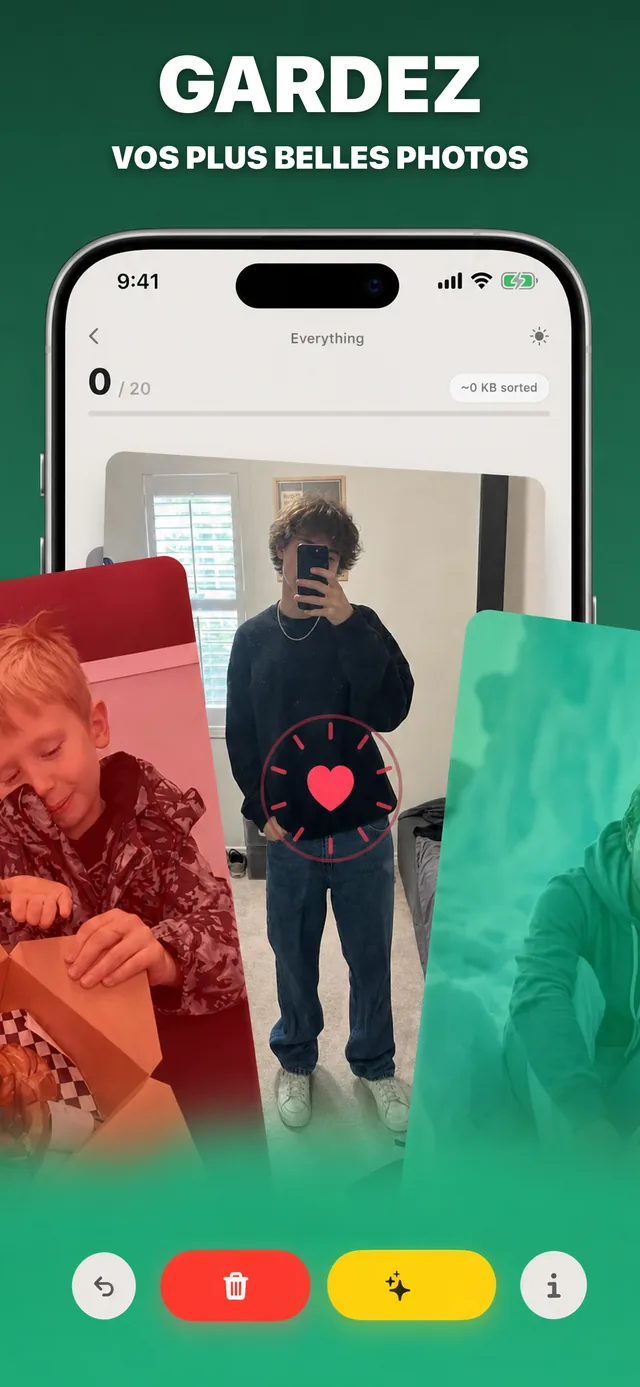 Capture d’écran : mettez vos photos préférées en favoris